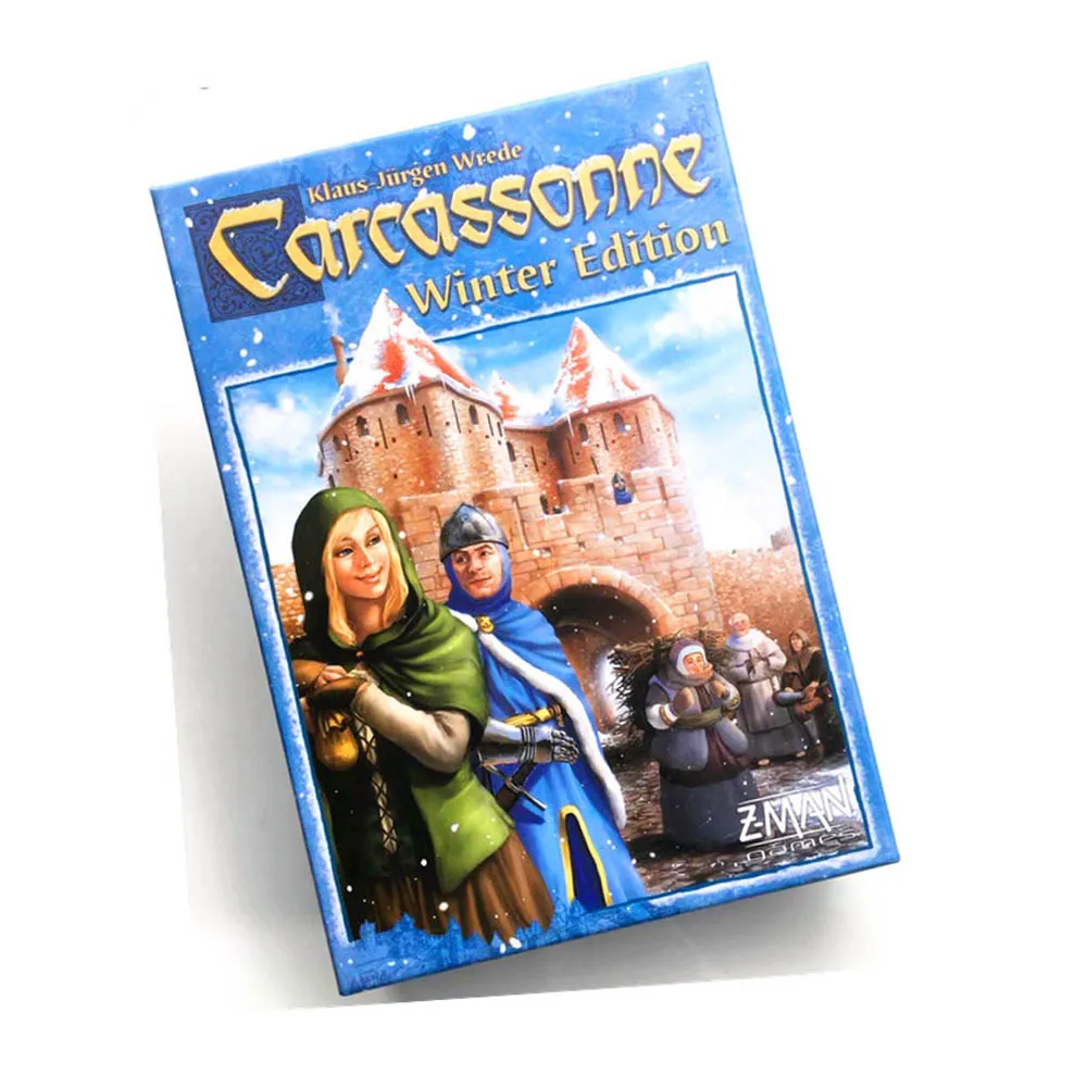 Carcassonne Winter Edition Board Game Funny Friend Party Card Game Family Entertainment Playing Card Board Games Carcassonne Winter Edition Board Game Funny Friend Party Card Game Family Entertainment Playing Card Board Games