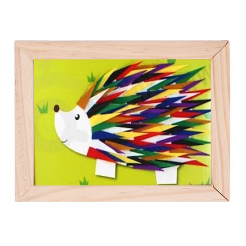 Natural Wooden Photo/Picture Frame for Art, Crafts, Display Home Decoration-Eco-Friendly Durable