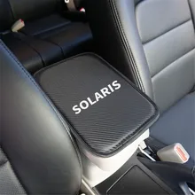 Автомобильный Стайлинг для hyundai Solaris, автомобильный подлокотник, накладки, авто сиденье, подлокотники, защита для хранения, подушка