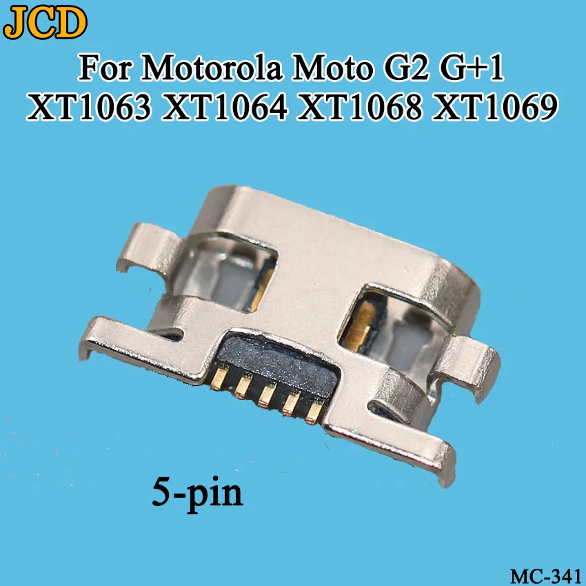 Разъем для зарядного порта Micro USB JCD 2 шт./лот разъем зарядки штекер Motorola Moto G2 G + 1 XT1063