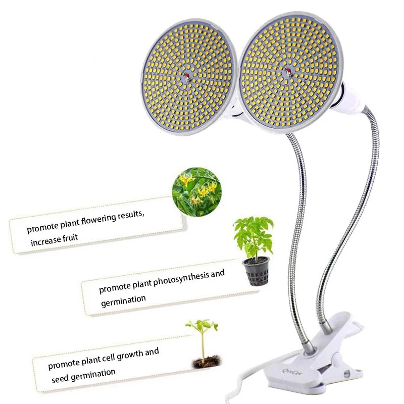 290 светодиодный светильник для выращивания растений в помещении, новинка, лампы полного спектра, E27, лампа veg growbox, растущий зеленый дом, гидро-солнечный светильник, фито-лампа