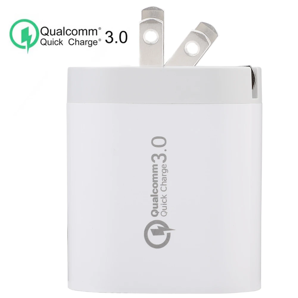 Foldable 3 USB Charger Fast Charging For iphone X 7 8 Samsung A30 Xiaomi Redmi K20 Wall Mobile Phone Adapter US Plug | Мобильные