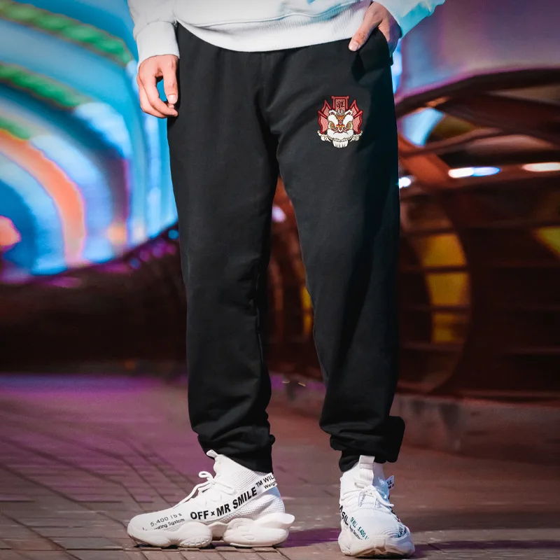 

ZAZOMDE Men's Sweatpant Trousers Autumn Winter Plus Velvet Warm Pants Loose Jogging Pants Men Sport Sweatpants Running Pants man