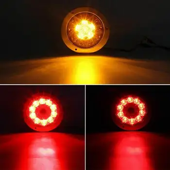 

2pcs Waterproof Car Trailer Light System 16LED 12V Truck Rear LED Trailers Light Warning Lamp for Caravans Car Accessories