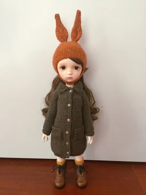 Кукольные туфли BJD подходят для модных кожаных ботинок в стиле ретро размер 1/4 1/6