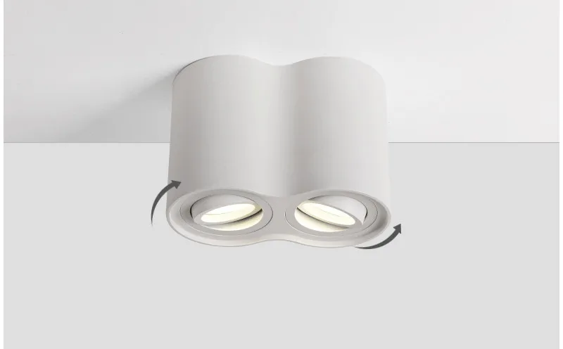 莱维奇明装筒灯LED天花灯斗胆灯格栅灯多头吸顶背景墙换光源射灯-tmall_04