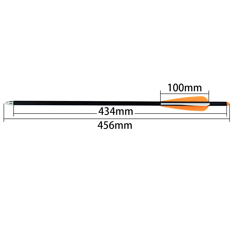 400 parafusos de arco e flecha carbono setas para a caça e tiro