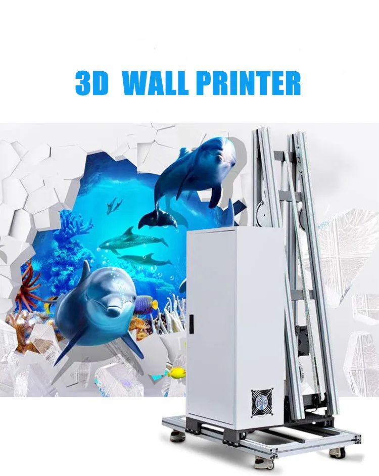 3d Wall Printer Vertical Wall Painting Machine Outdoor Largescale