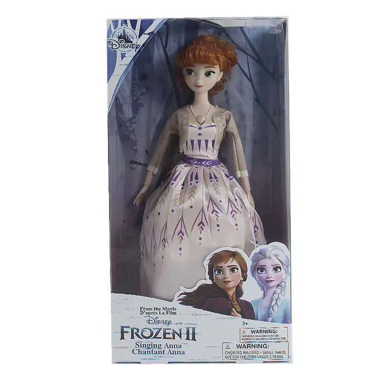 Куклы диснеевские 33 см игрушки может петь Холодное сердце Эльза Анна принцесса