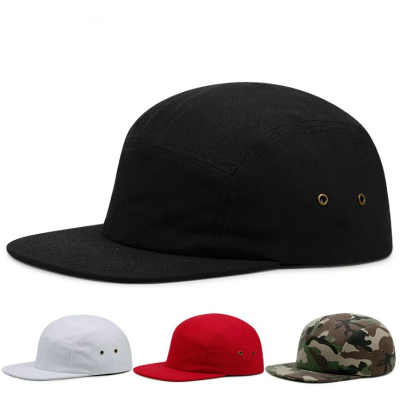 5 panel flat bill hat Clearance