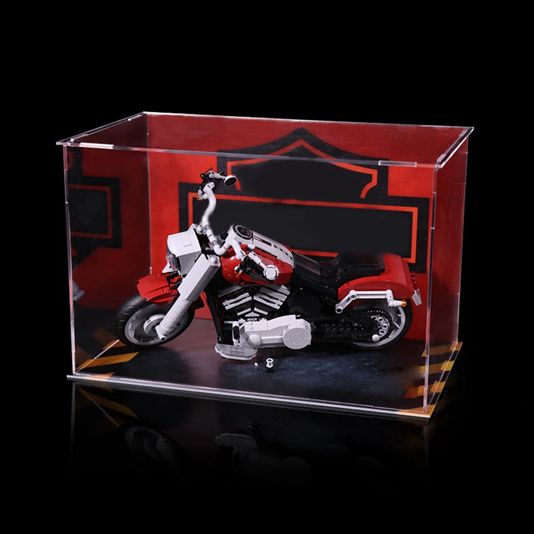 

Building Block Acrylic Dustproof Display Box Show Box for Motorcycle 10269 (Display Box Included Only, No Kit) - Assembly Type