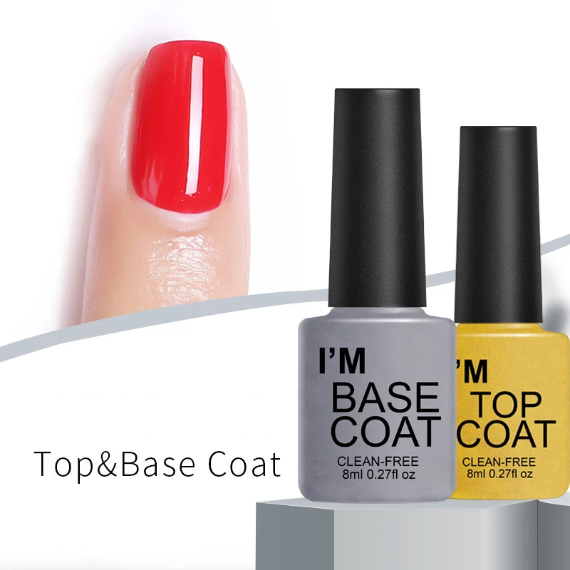 

Nail Shop Special Purpose Nail Polish Suit Brighter Longer Lasting More Gorgeous Base Coat And Top Coat