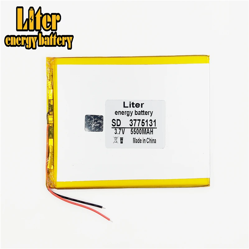 3775131 3 7 V 5500mah литий полимерный аккумулятор планшета для планшетных ПК PDA цифровые