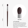 OVW Professional  Goat Hair Tapered Blending Brush Highlighter Brush Smoky Eyeshadow Eye Mini Blender Blooming Make Up Tools ► Photo 3/6