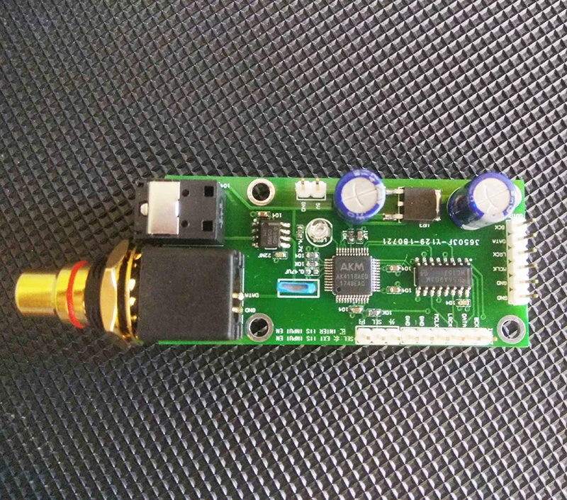 AK4118 к IIS коаксиальный вход поддержка 24 бит 192 кГц через SEL переключатель