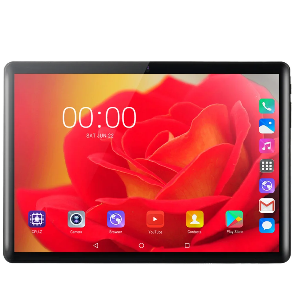 

2.5D Tempered Glass 10.1 inch Tablet PC 2G 3G Phone Call Android 7.0 Tablet 4 Core 1GB 32GB WiFi Bluetooth Support Tablet PC