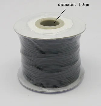 

1Roll/100yards 1mm Thick Korean Waxed Cord Polyester Beading Synthetic Fibers
