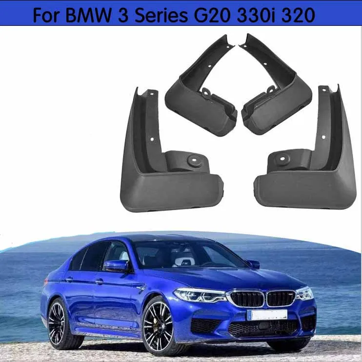 Брызговик для BMW 3 серии G20 330i 320 Брызговики автомобиля Аксессуары 2019