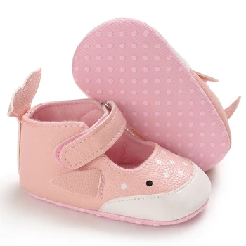 

Baby Boy Girl Breathable Cartoon Design Anti-Slip Casual Sneakers Toddler Soft Soled Walking Shoes