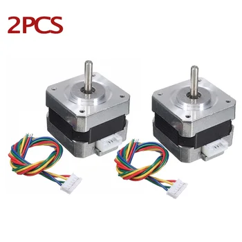 

1/2/3/5Pcs 17 Stepper Motor 12V 0.4A 1.8° 42BYGH34-0400A For CNC 3D Printer