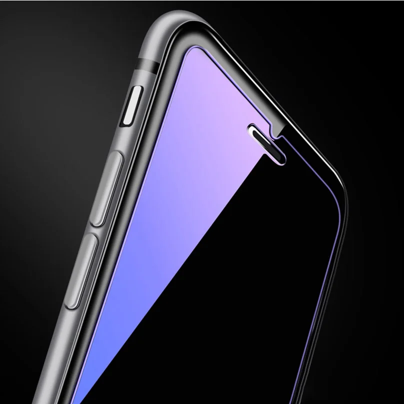 Защитное закаленное стекло с защитой от синего излучения для Iphone 11 Pro Xs Max X Xr Iphone 7 8 6s 6 Plus 5 5S Se