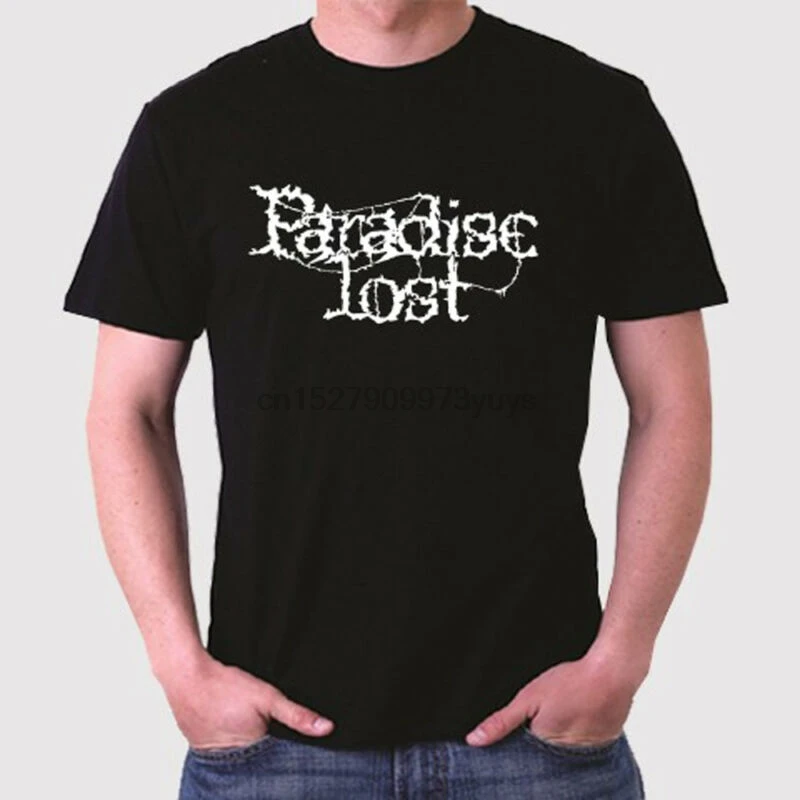 

New Paradise Lost Band Logo Men's Black T-Shirt Size S to 3XL