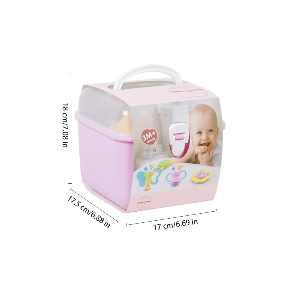 Прорезыватель с погремушкой комплект Детские игрушки для новорожденных игрушка-пазл для раннего развития для режущихся зубов для От 0 до 1 года для малышей