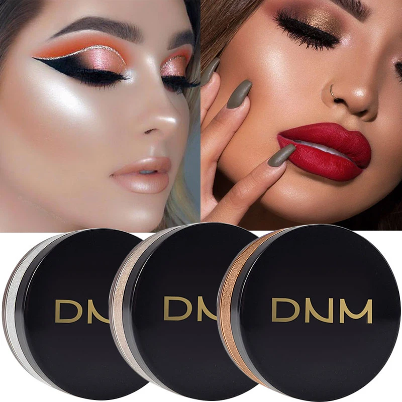 

New Brand Makeup Powder 3 Colors Loose Powder Face Makeup Waterproof Pearlescent Powder Skin Finish Makeup Control Oil TSLM2