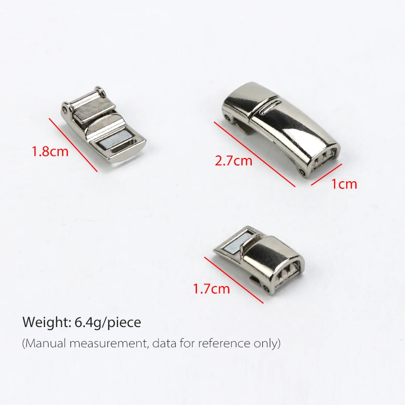 Shoelace Buckles 1 Pair Magnetic Stainless Closure For Sneakers
