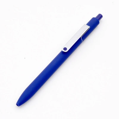 JIANWU 1 шт. яркие цвета скраб гелевая ручка бизнес подпись в офисе ручка высокого качества сплошной цвет черные чернила ручка школьные принадлежности - Цвет: deep blue