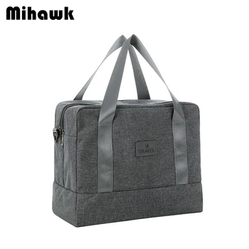 

Mihawk Travel Bags Waterproof Double Dry Wet Separation Fitness Pouch Clothes Shoes Organizer Pouch Trunk Case Tote Accessories