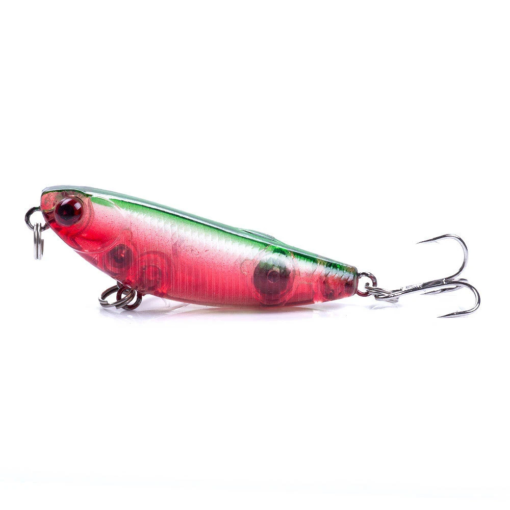 

Mini Pencil Fishing Lure Wobblers 5cm 5.5g Floating Artificial Hard Bait Sub Surface Dying lures bass Minnows Fishing tackle