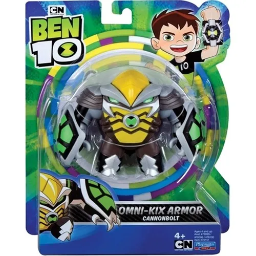 Ben 10 BEN66C10 Figurines d'action métalliques Thème Cannonbolt