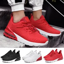 Мужские трикотажные дышащие кроссовки, напольный Ультра свет, повседневная обувь для бега