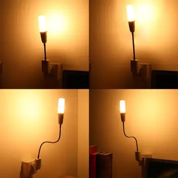 

E27 Light Lamp Bulb Holder Flexible Converter Switch Adapter Socket EU Home Lighting
