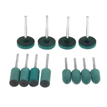 

3Pcs Special Rubber Grinding Head Electric Grinding Buffing Polishing Wheel Electric Mini Grinder Rotary Power Tools Accessories