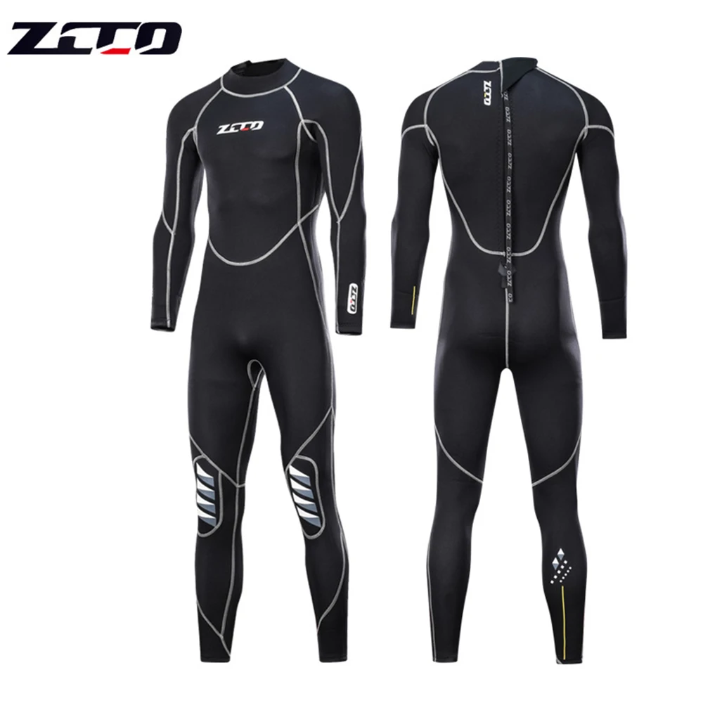 Men Wetsuit 3mm Neoprene Surfing Scuba Diving Snorkeling Swimming Body