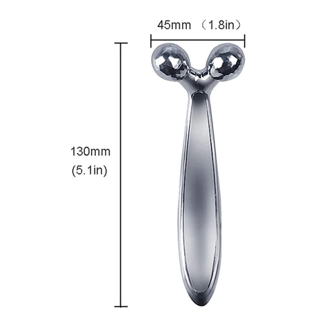 Face lift Roller Massager Massage Instrument 360 Rotate Roller Massager Y Shape For Face Lifting Wrinkle Remover Dropship