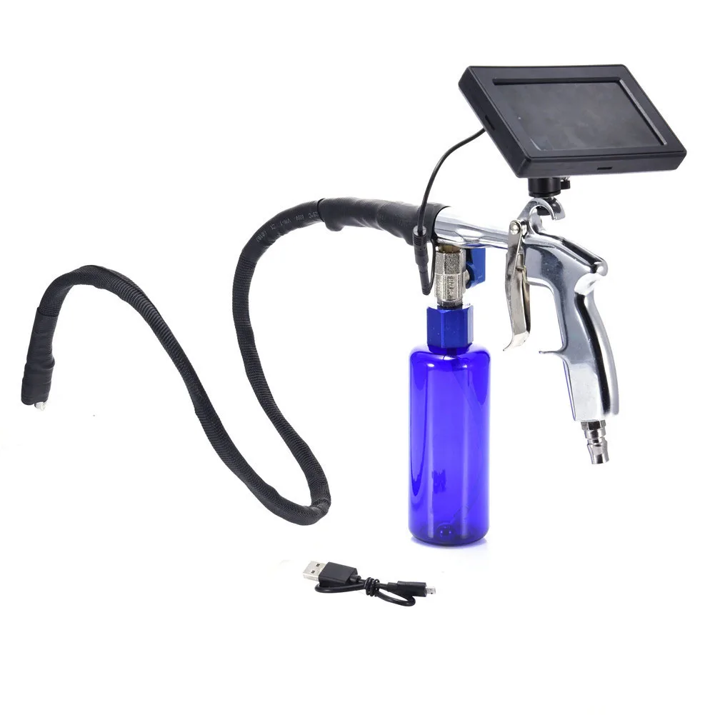 

Tool Practical Battery Powered Air Conditioning Cleaner Waterproof Car Cleaning Tool 4.3 Inch Multi Function Pipe Endoscope