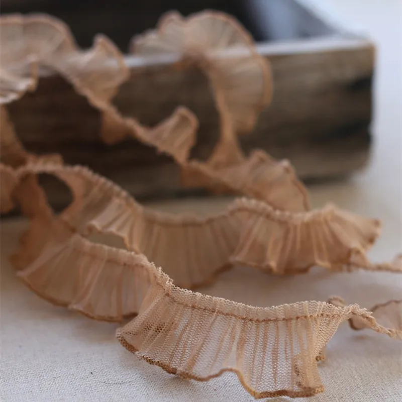 Mesh Ruffled Organza Lace 5