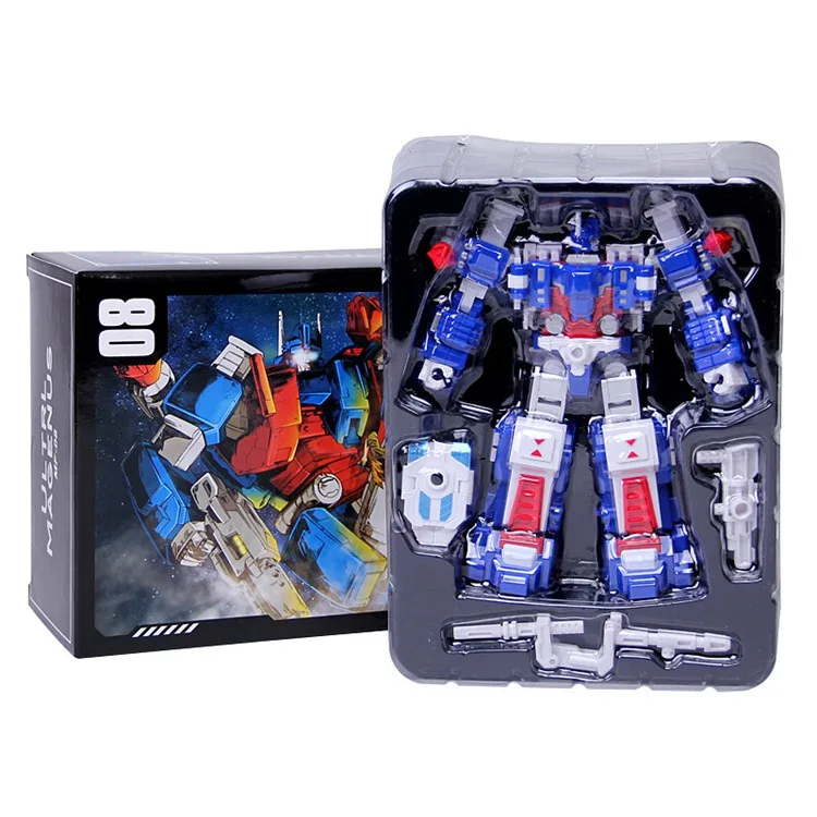 Трансформация G1 Ultra Magnus Commander MFT MF-08 MF08 Pocket War KO фигурка робота для мальчиков коллекция игрушек - Цвет: no retail box