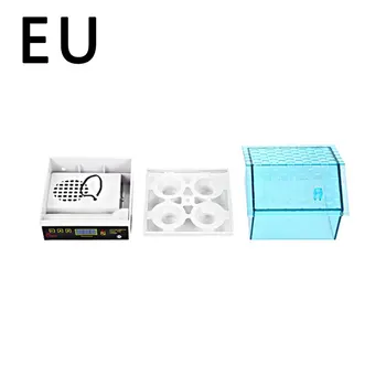 

Digital Temperature Small Brooder 4 Mini Hatchery Egg Incubator Hatcher for Chicken Duck Bird Pigeon