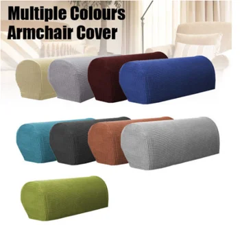 

2Pcs Sofa Armrest Covers Detachable Sofa Cover Stretch Armrest Cover Spandex Armrest Cover Couch Chair Arm Protectors Slipcover