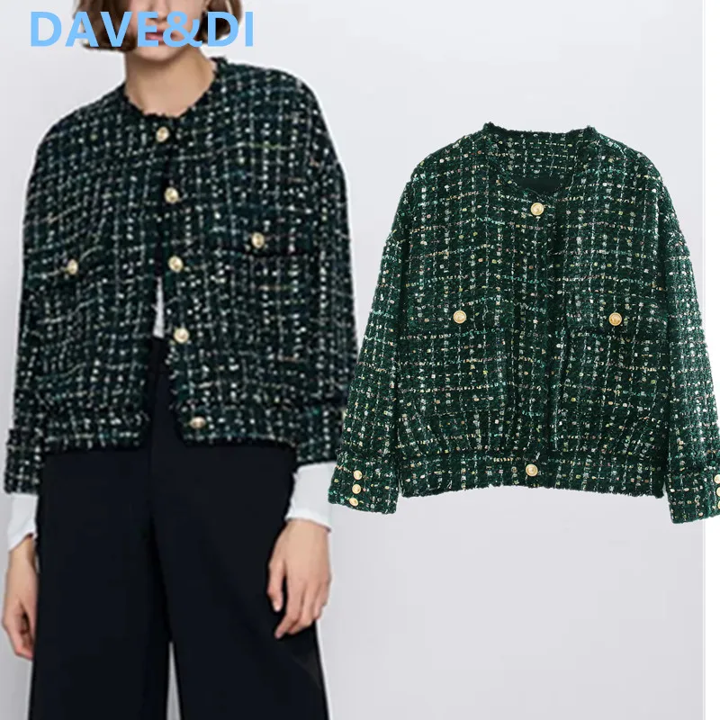 Dave &amp Di engand high street винтажная однобортная куртка с золотыми пуговицами свободная