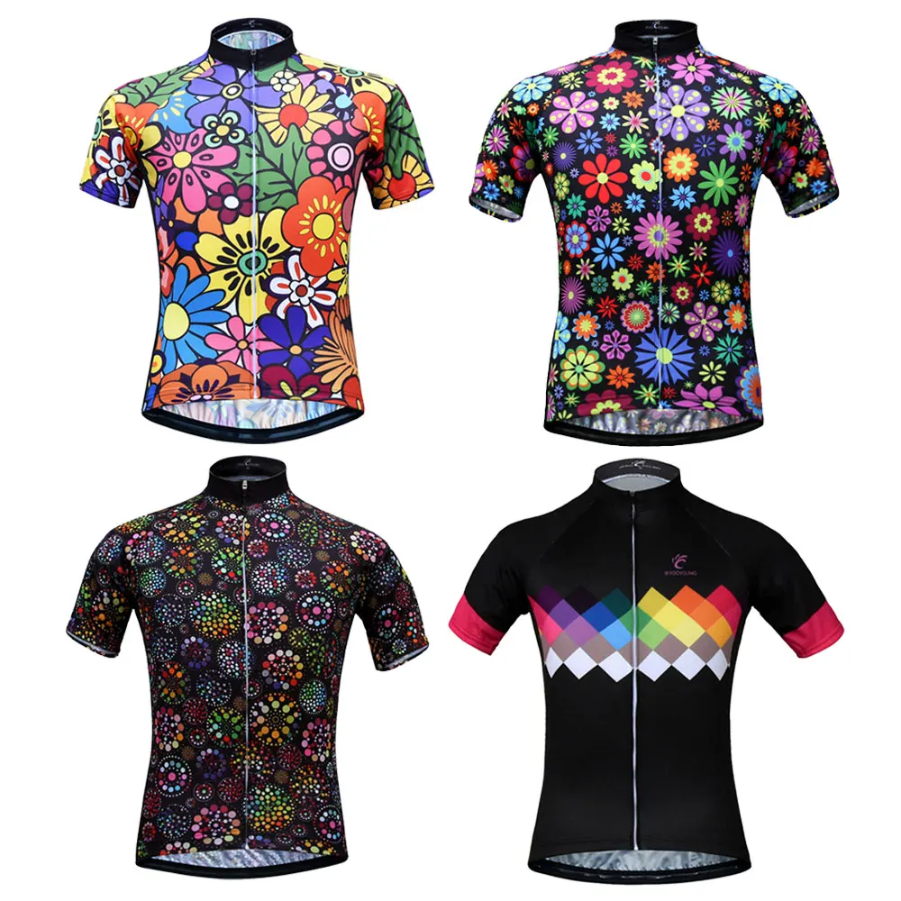 

Women's Cycling Jersey Breathable Short Sleeve Summer Bicycle Jersey New Pro Team maillot ciclismo Quick-dry Bike Wear Shirts