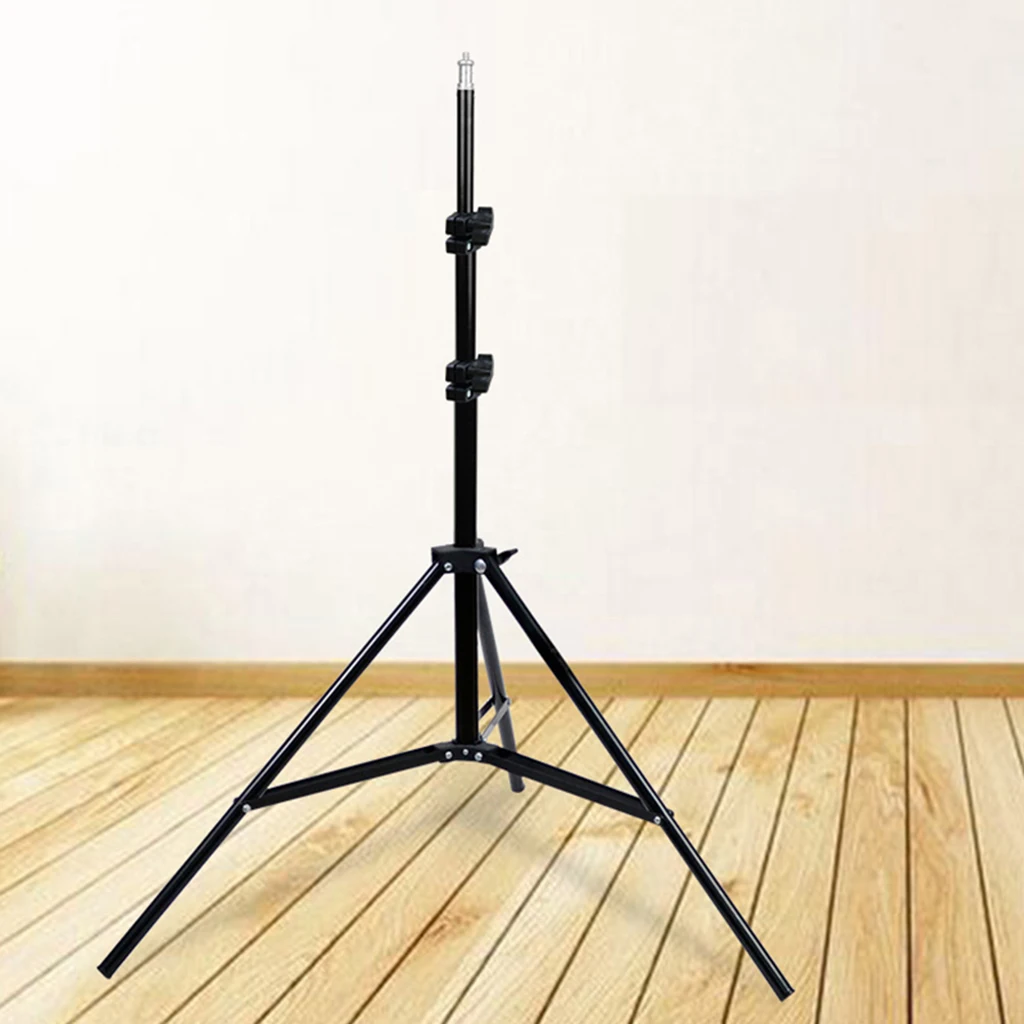 210cm Photography Light Stands Tripod For Video Portrait Studio Kits Adjustable Soft Box Flash Continuous Light Stand Tripod