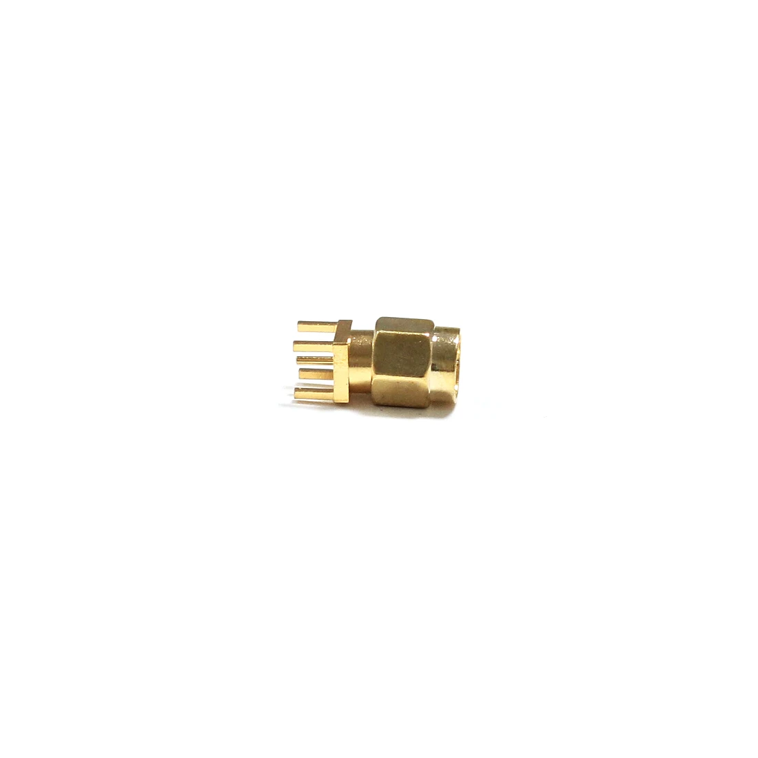 1pc  RF SMA Male Plug Connector Vertical PCB Mount  Wholesale  Fast Shipping 8pcs rca plug audio cable connector 24k glod plated shipping free 100% new