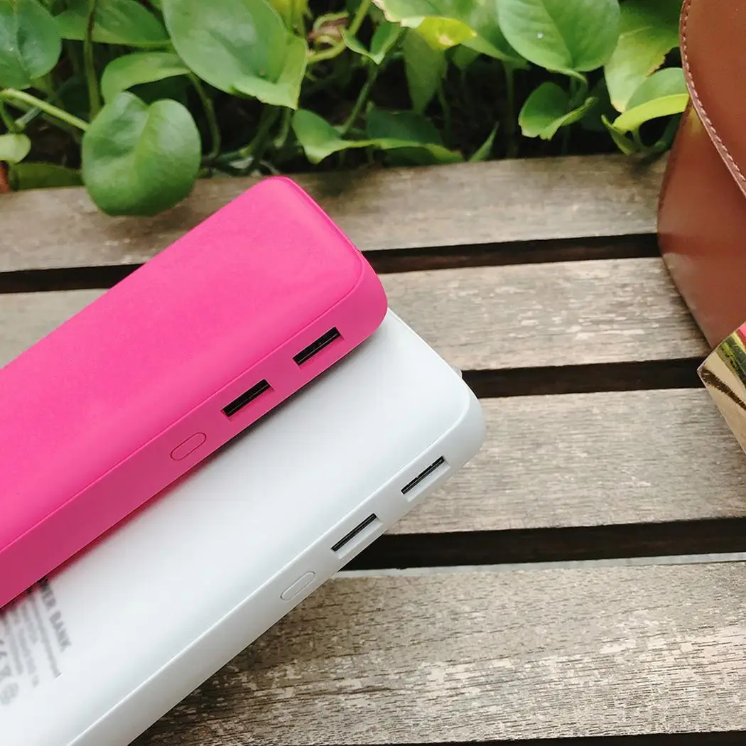 Power Bank 20000mAh портативный зарядный внешний портативный аккумулятор для Xiaomi Mi 9 8 iPhone samsung S9