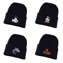 JoJo невероятное приключение вязаная шапка, шапка для косплея в стиле унисекс для взрослых с принтом Повседневное хлопковая шапка для подростков зимняя вязаная шапочка