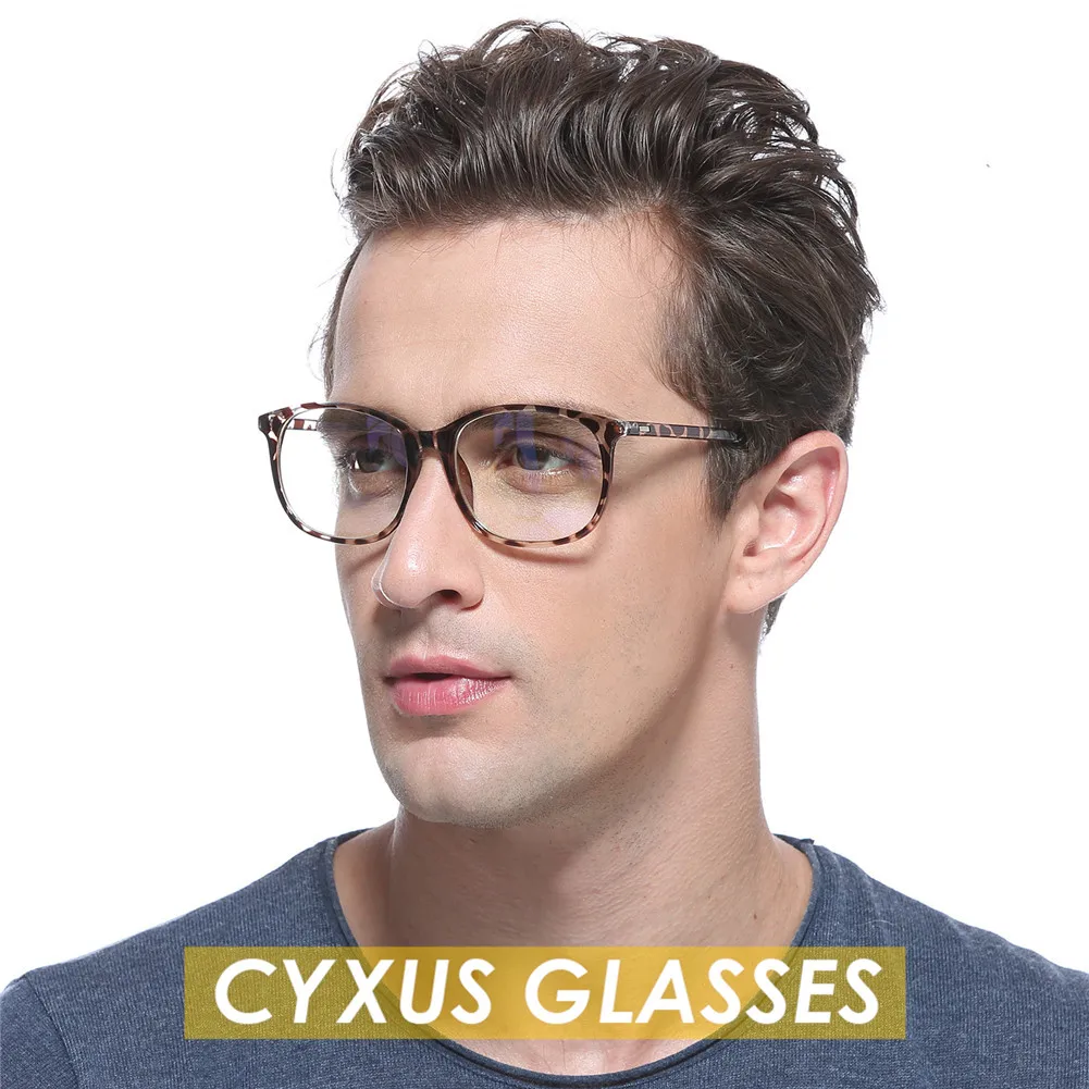 Cyxus анти голубой свет компьютерные очки TR90 рамка для блокирования УФ головной боли [Анти глазное напряжение] унисекс-8183